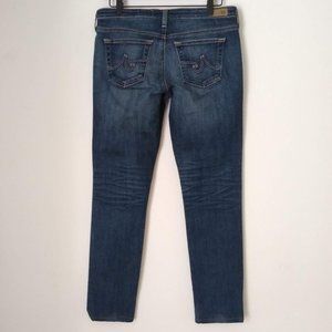 AG Adriano Goldschmied The Stilt Dark Wash Jeans